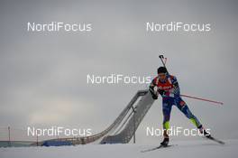 10.03.2016, Oslo, Norway (NOR): Jean Guillaume Beatrix (FRA) - IBU world championships biathlon, individual men, Oslo (NOR). www.nordicfocus.com. © Tumashov/NordicFocus. Every downloaded picture is fee-liable.