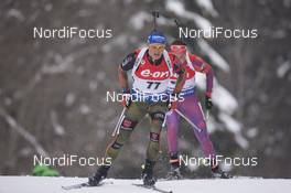 10.03.2016, Oslo, Norway (NOR): Erik Lesser (GER) - IBU world championships biathlon, individual men, Oslo (NOR). www.nordicfocus.com. © NordicFocus. Every downloaded picture is fee-liable.