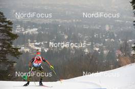 10.03.2016, Oslo, Norway (NOR): Benedikt Doll (GER) - IBU world championships biathlon, individual men, Oslo (NOR). www.nordicfocus.com. © Tumashov/NordicFocus. Every downloaded picture is fee-liable.