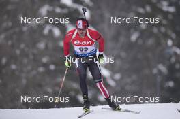 10.03.2016, Oslo, Norway (NOR): Nathan Smith (CAN) - IBU world championships biathlon, individual men, Oslo (NOR). www.nordicfocus.com. © NordicFocus. Every downloaded picture is fee-liable.