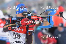 10.03.2016, Oslo, Norway (NOR): Simon Schempp (GER) - IBU world championships biathlon, individual men, Oslo (NOR). www.nordicfocus.com. © Tumashov/NordicFocus. Every downloaded picture is fee-liable.