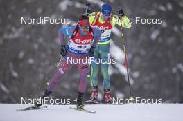 10.03.2016, Oslo, Norway (NOR): Evgeniy Garanichev (RUS) - IBU world championships biathlon, individual men, Oslo (NOR). www.nordicfocus.com. © NordicFocus. Every downloaded picture is fee-liable.
