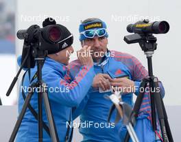 10.03.2016, Oslo, Norway (NOR): Ricco Gross (GER), coach Team Russia  - IBU world championships biathlon, individual men, Oslo (NOR). www.nordicfocus.com. © Tumashov/NordicFocus. Every downloaded picture is fee-liable.