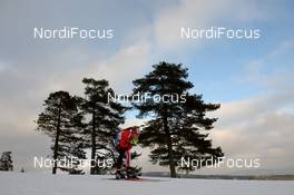 10.03.2016, Oslo, Norway (NOR): Scott Gow (CAN) - IBU world championships biathlon, individual men, Oslo (NOR). www.nordicfocus.com. © Tumashov/NordicFocus. Every downloaded picture is fee-liable.