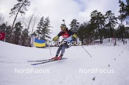 10.03.2016, Oslo, Norway (NOR): Karoly Gombos (HUN) - IBU world championships biathlon, individual men, Oslo (NOR). www.nordicfocus.com. © NordicFocus. Every downloaded picture is fee-liable.
