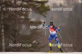 10.03.2016, Oslo, Norway (NOR): Simon Fourcade (FRA) - IBU world championships biathlon, individual men, Oslo (NOR). www.nordicfocus.com. © Tumashov/NordicFocus. Every downloaded picture is fee-liable.