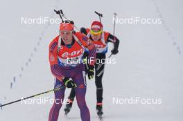 10.03.2016, Oslo, Norway (NOR): Sean Doherty (USA) - IBU world championships biathlon, individual men, Oslo (NOR). www.nordicfocus.com. © Tumashov/NordicFocus. Every downloaded picture is fee-liable.