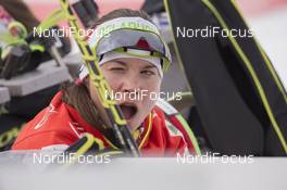 09.03.2016, Oslo, Norway (NOR): Nadezhda Skardino (BLR) - IBU world championships biathlon, individual women, Oslo (NOR). www.nordicfocus.com. © NordicFocus. Every downloaded picture is fee-liable.