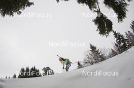 09.03.2016, Oslo, Norway (NOR): Emoeke Szoecs (HUN) - IBU world championships biathlon, individual women, Oslo (NOR). www.nordicfocus.com. © NordicFocus. Every downloaded picture is fee-liable.
