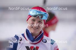 09.03.2016, Oslo, Norway (NOR): Marte Olsbu (NOR) - IBU world championships biathlon, individual women, Oslo (NOR). www.nordicfocus.com. © NordicFocus. Every downloaded picture is fee-liable.