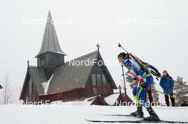 09.03.2016, Oslo, Norway (NOR): Justine Braisaz (FRA) - IBU world championships biathlon, individual women, Oslo (NOR). www.nordicfocus.com. © Tumashov/NordicFocus. Every downloaded picture is fee-liable.