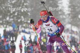 09.03.2016, Oslo, Norway (NOR): Hannah Dreissigacker (USA) - IBU world championships biathlon, individual women, Oslo (NOR). www.nordicfocus.com. © NordicFocus. Every downloaded picture is fee-liable.