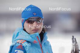 09.03.2016, Oslo, Norway (NOR): Anastasia Zagoruiko (RUS) - IBU world championships biathlon, individual women, Oslo (NOR). www.nordicfocus.com. © NordicFocus. Every downloaded picture is fee-liable.