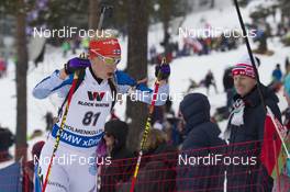 09.03.2016, Oslo, Norway (NOR): Laura Toivanen (FIN) - IBU world championships biathlon, individual women, Oslo (NOR). www.nordicfocus.com. © NordicFocus. Every downloaded picture is fee-liable.