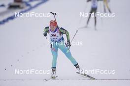 09.03.2016, Oslo, Norway (NOR): Yuliia Dzhima (UKR) - IBU world championships biathlon, individual women, Oslo (NOR). www.nordicfocus.com. © NordicFocus. Every downloaded picture is fee-liable.