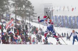 09.03.2016, Oslo, Norway (NOR): Marte Olsbu (NOR) - IBU world championships biathlon, individual women, Oslo (NOR). www.nordicfocus.com. © NordicFocus. Every downloaded picture is fee-liable.