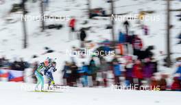 09.03.2016, Oslo, Norway (NOR): Anais Bescond (FRA) - IBU world championships biathlon, individual women, Oslo (NOR). www.nordicfocus.com. © Tumashov/NordicFocus. Every downloaded picture is fee-liable.