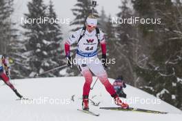 09.03.2016, Oslo, Norway (NOR): Krystyna Guzik (POL) - IBU world championships biathlon, individual women, Oslo (NOR). www.nordicfocus.com. © NordicFocus. Every downloaded picture is fee-liable.
