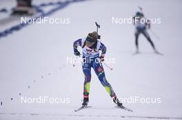 09.03.2016, Oslo, Norway (NOR): Marie Dorin Habert (FRA) - IBU world championships biathlon, individual women, Oslo (NOR). www.nordicfocus.com. © NordicFocus. Every downloaded picture is fee-liable.