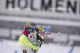 09.03.2016, Oslo, Norway (NOR): Ingela Andersson (SWE) - IBU world championships biathlon, individual women, Oslo (NOR). www.nordicfocus.com. © NordicFocus. Every downloaded picture is fee-liable.