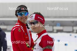 09.03.2016, Oslo, Norway (NOR): Rosanna Crawford (CAN), Julia Ransom (CAN), (l-r) - IBU world championships biathlon, individual women, Oslo (NOR). www.nordicfocus.com. © NordicFocus. Every downloaded picture is fee-liable.