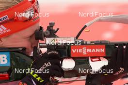 09.03.2016, Oslo, Norway (NOR): Franziska Hildebrand (GER) - IBU world championships biathlon, individual women, Oslo (NOR). www.nordicfocus.com. © Tumashov/NordicFocus. Every downloaded picture is fee-liable.