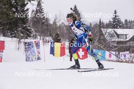 09.03.2016, Oslo, Norway (NOR): Justine Braisaz (FRA) - IBU world championships biathlon, individual women, Oslo (NOR). www.nordicfocus.com. © NordicFocus. Every downloaded picture is fee-liable.