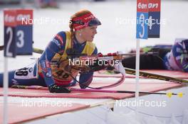 09.03.2016, Oslo, Norway (NOR): Gabriela Soukalova (CZE) - IBU world championships biathlon, individual women, Oslo (NOR). www.nordicfocus.com. © NordicFocus. Every downloaded picture is fee-liable.