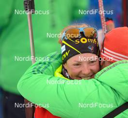 09.03.2016, Oslo, Norway (NOR): Marie Dorin Habert (FRA)- IBU world championships biathlon, individual women, Oslo (NOR). www.nordicfocus.com. © Tumashov/NordicFocus. Every downloaded picture is fee-liable.