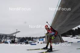 13.03.2016, Oslo, Norway (NOR): Arnd Peiffer (GER) - IBU world championships biathlon, mass men, Oslo (NOR). www.nordicfocus.com. © Tumashov/NordicFocus. Every downloaded picture is fee-liable.