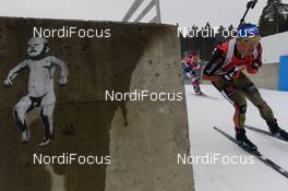 13.03.2016, Oslo, Norway (NOR): Erik Lesser (GER) - IBU world championships biathlon, mass men, Oslo (NOR). www.nordicfocus.com. © Tumashov/NordicFocus. Every downloaded picture is fee-liable.