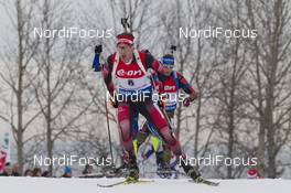 13.03.2016, Oslo, Norway (NOR): Simon Eder (AUT) - IBU world championships biathlon, mass men, Oslo (NOR). www.nordicfocus.com. © NordicFocus. Every downloaded picture is fee-liable.