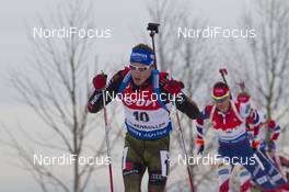 13.03.2016, Oslo, Norway (NOR): Simon Schempp (GER) - IBU world championships biathlon, mass men, Oslo (NOR). www.nordicfocus.com. © NordicFocus. Every downloaded picture is fee-liable.