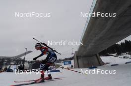 13.03.2016, Oslo, Norway (NOR): Dominik Windisch (ITA) - IBU world championships biathlon, mass men, Oslo (NOR). www.nordicfocus.com. © Tumashov/NordicFocus. Every downloaded picture is fee-liable.
