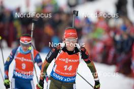 13.03.2016, Oslo, Norway (NOR): Franziska Preuss (GER) - IBU world championships biathlon, mass women, Oslo (NOR). www.nordicfocus.com. © Tumashov/NordicFocus. Every downloaded picture is fee-liable.