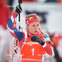 13.03.2016, Oslo, Norway (NOR): Tiril Eckhoff (NOR) - IBU world championships biathlon, mass women, Oslo (NOR). www.nordicfocus.com. © Tumashov/NordicFocus. Every downloaded picture is fee-liable.