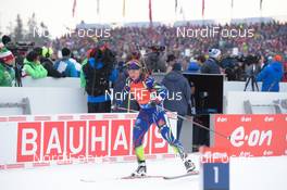 13.03.2016, Oslo, Norway (NOR): Anais Bescond (FRA) - IBU world championships biathlon, mass women, Oslo (NOR). www.nordicfocus.com. © Tumashov/NordicFocus. Every downloaded picture is fee-liable.
