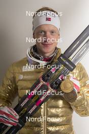 12.03.2016, Oslo, Norway (NOR): Johannes Thingnes Boe (NOR) - IBU world championships biathlon, relay men, Oslo (NOR). www.nordicfocus.com. © NordicFocus. Every downloaded picture is fee-liable.