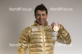 12.03.2016, Oslo, Norway (NOR): Ole Einar Bjoerndalen (NOR) - IBU world championships biathlon, relay men, Oslo (NOR). www.nordicfocus.com. © NordicFocus. Every downloaded picture is fee-liable.