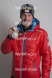 10.03.2016, Oslo, Norway (NOR): Dominik Landertinger (AUT) - IBU world championships biathlon, medals, Oslo (NOR). www.nordicfocus.com. © NordicFocus. Every downloaded picture is fee-liable.