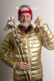 12.03.2016, Oslo, Norway (NOR): Tarjei Boe (NOR) - IBU world championships biathlon, relay men, Oslo (NOR). www.nordicfocus.com. © NordicFocus. Every downloaded picture is fee-liable.
