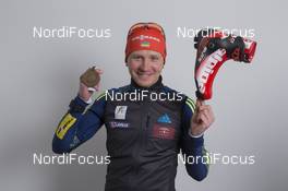 05.03.2016, Oslo, Norway (NOR): Sergey Semenov (UKR) - IBU world championships biathlon, medals, Oslo (NOR). www.nordicfocus.com. © NordicFocus. Every downloaded picture is fee-liable.