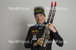 09.03.2016, Oslo, Norway (NOR): Marie Dorin Habert (FRA) - IBU world championships biathlon, medals, Oslo (NOR). www.nordicfocus.com. © NordicFocus. Every downloaded picture is fee-liable.
