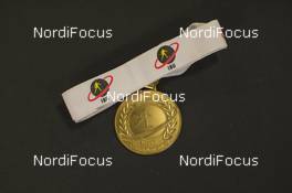 07.03.2016, Oslo, Norway (NOR): Biathlon Feature: The gold medal for the successful athletes - IBU world championships biathlon, medals, Oslo (NOR). www.nordicfocus.com. © NordicFocus. Every downloaded picture is fee-liable.