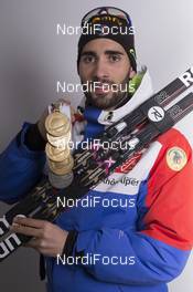 13.03.2016, Oslo, Norway (NOR): Martin Fourcade (FRA) - IBU world championships biathlon, medals, Oslo (NOR). www.nordicfocus.com. © NordicFocus. Every downloaded picture is fee-liable.