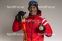 12.03.2016, Oslo, Norway (NOR): Brendan Green (CAN) - IBU world championships biathlon, relay men, Oslo (NOR). www.nordicfocus.com. © NordicFocus. Every downloaded picture is fee-liable.