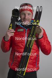 10.03.2016, Oslo, Norway (NOR): Simon Eder (AUT) - IBU world championships biathlon, medals, Oslo (NOR). www.nordicfocus.com. © NordicFocus. Every downloaded picture is fee-liable.