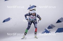 03.03.2016, Oslo, Norway (NOR): Karin Oberhofer (ITA) - IBU world championships biathlon, relay mixed, Oslo (NOR). www.nordicfocus.com. © Manzoni/NordicFocus. Every downloaded picture is fee-liable.