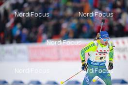 03.03.2016, Oslo, Norway (NOR): Jesper Nelin (SWE) - IBU world championships biathlon, relay mixed, Oslo (NOR). www.nordicfocus.com. © Tumashov/NordicFocus. Every downloaded picture is fee-liable.
