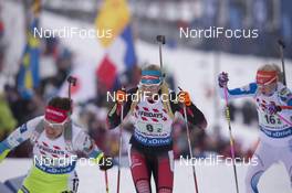 03.03.2016, Oslo, Norway (NOR): Lisa Theresa Hauser (AUT) - IBU world championships biathlon, relay mixed, Oslo (NOR). www.nordicfocus.com. © Manzoni/NordicFocus. Every downloaded picture is fee-liable.